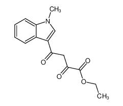 ethyl 1H-Indole-3-butanoic acid, 1-methyl-α,γ-dioxo-, ethyl ester (CAS Number: 101090-58-8)