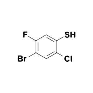 4-bromo-2-chloro-5-fluoro-benzenethiol (CAS Number: 1208077-01-3)