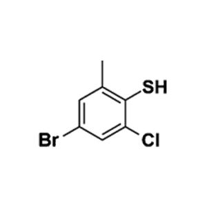 4-bromo-2-chloro-6-methylbenzenethiol (CAS Number: 1208075-50-6)